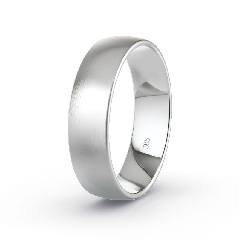 Trouwring Witgoud - Model N°2108 Trouwring Witgoud - Model N°2108