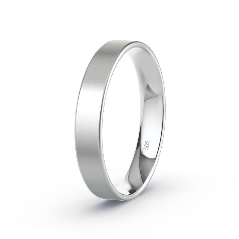 Trouwring Witgoud - Model N°2114 Trouwring Witgoud - Model N°2114
