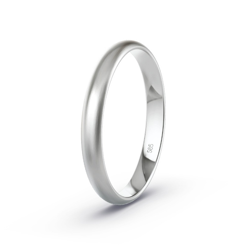 Trouwring Witgoud - Model N°2122 Trouwring Witgoud - Model N°2122
