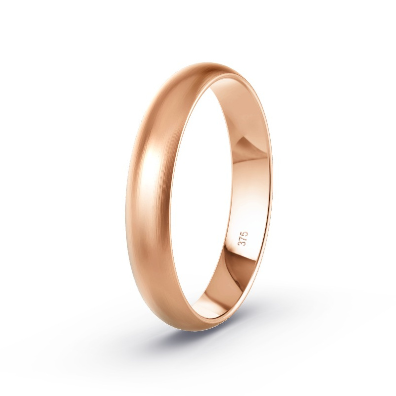 Trouwring Rosegoud - Model N°2124