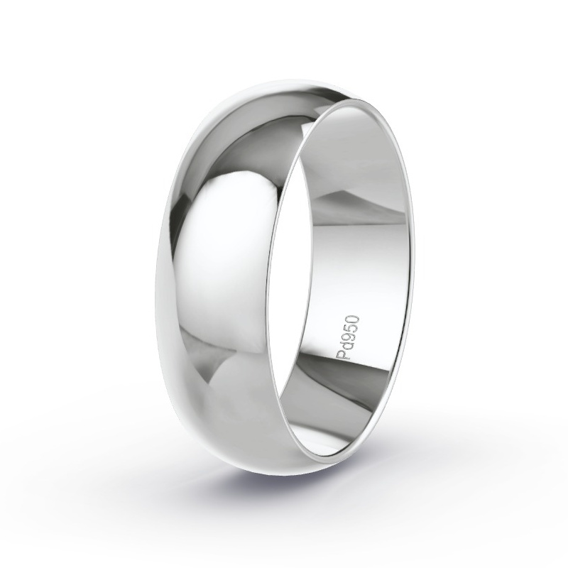 Trouwring Palladium - Model N°2129 Trouwring Palladium - Model N°2129