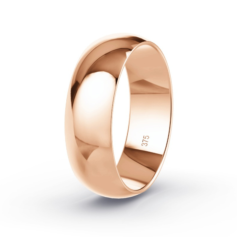 Trouwring Rosegoud - Model N°2129 Trouwring Rosegoud - Model N°2129