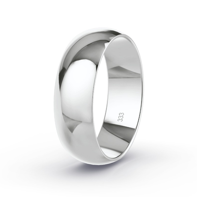 Trouwring Witgoud - Model N°2129 Trouwring Witgoud - Model N°2129
