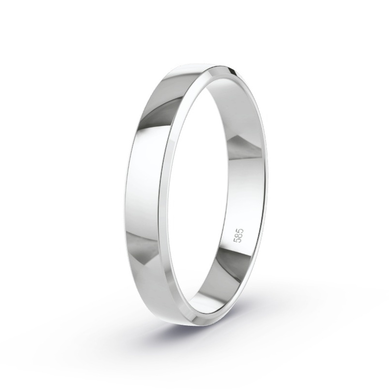 Trouwring Witgoud - Model N°2131 Trouwring Witgoud - Model N°2131