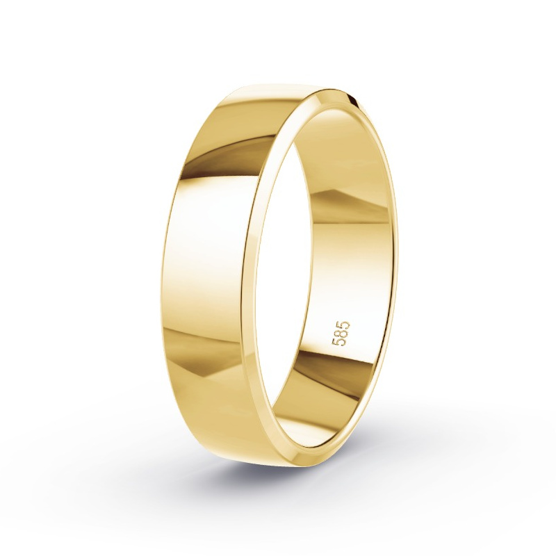 Trouwring Geelgoud - Model N°2135 Trouwring Geelgoud - Model N°2135