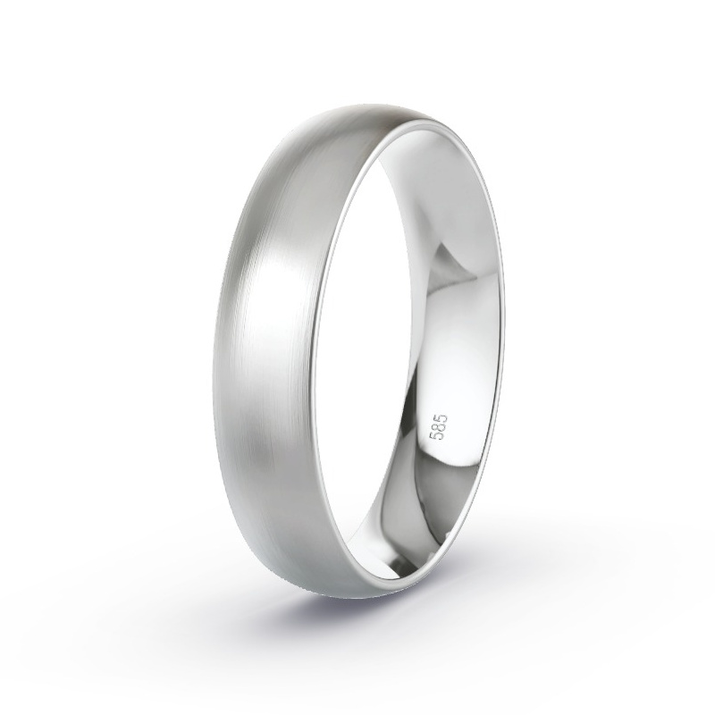 Trouwring Witgoud - Model N°2144 Trouwring Witgoud - Model N°2144