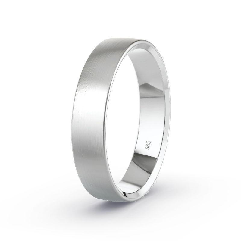 Trouwring Witgoud - Model N°2152 Trouwring Witgoud - Model N°2152