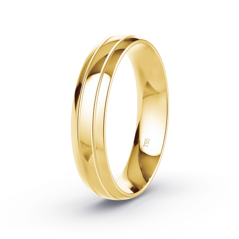 Trouwring Geelgoud - Model N°2159 Trouwring Geelgoud - Model N°2159