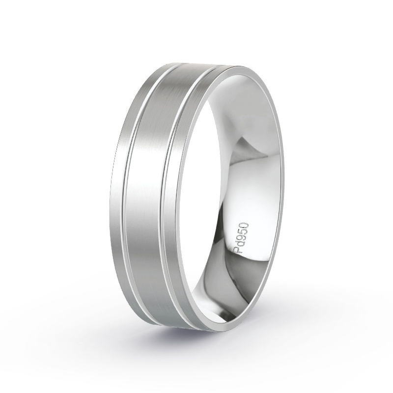Trouwring Palladium - Model N°2162 Trouwring Palladium - Model N°2162