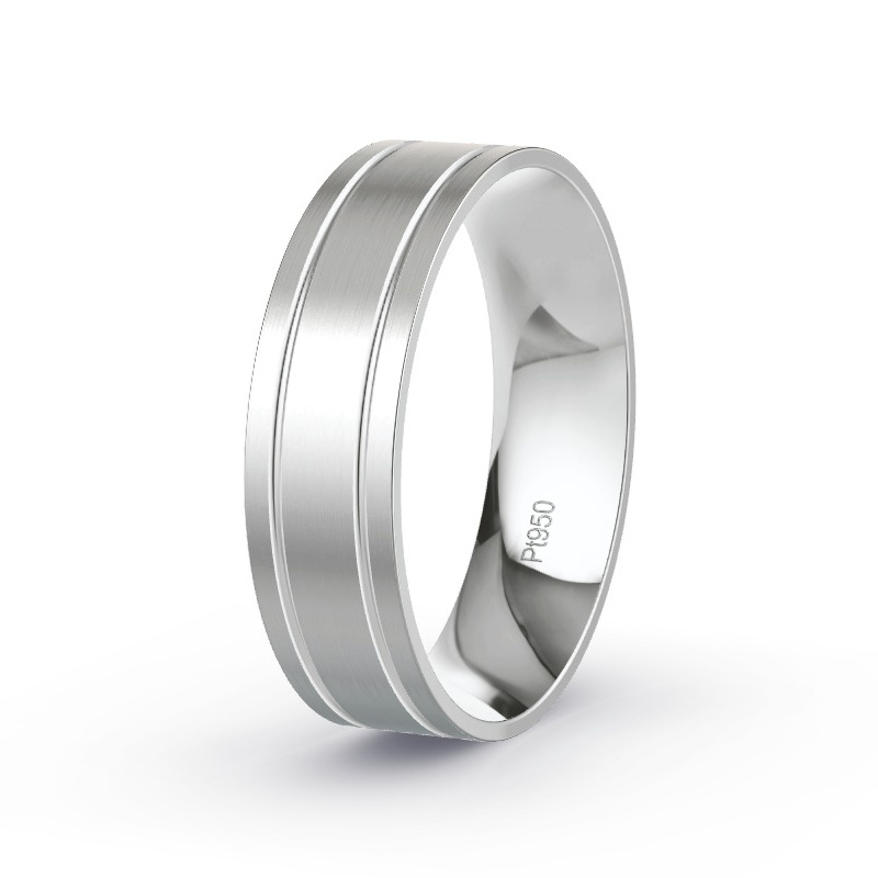 Trouwring Platina - Model N°2162 Trouwring Platina - Model N°2162