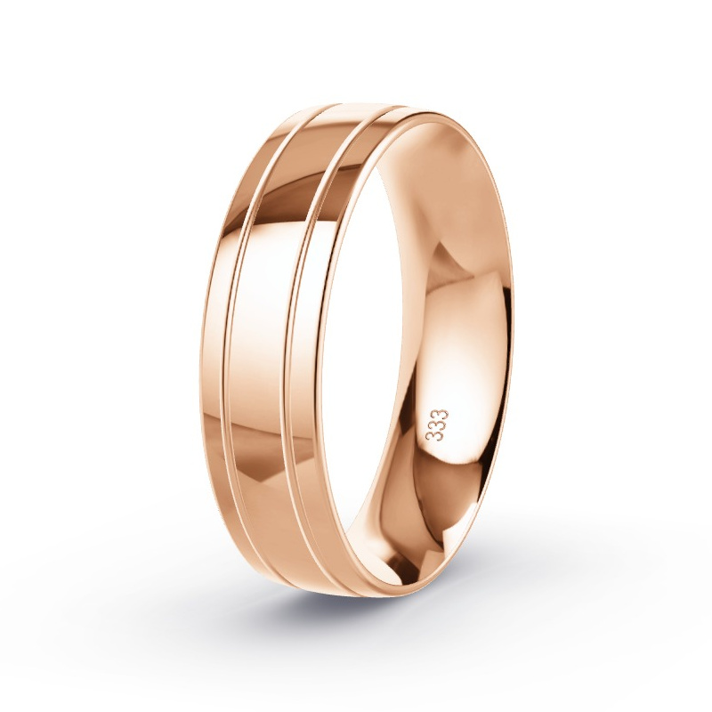 Trouwring Roodgoud - Model N°2163 Trouwring Roodgoud - Model N°2163