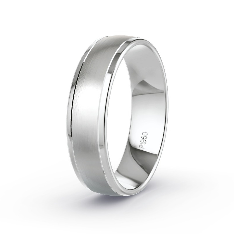 Trouwring Platina - Model N°2166 Trouwring Platina - Model N°2166
