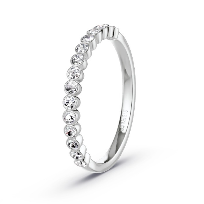 Memoirering Platina - 0.30 ct Diamanten - Model N°4127 Memoirering Platina - 0.30 ct Diamanten - Model N°4127