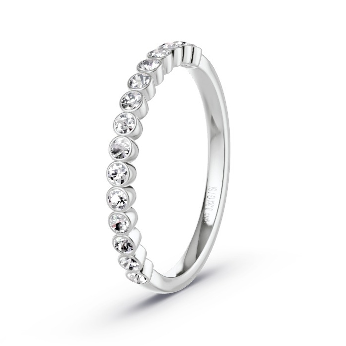 Memoirering Zilver - 0.30 ct Diamanten - Model N°4127 Memoirering Zilver - 0.30 ct Diamanten - Model N°4127