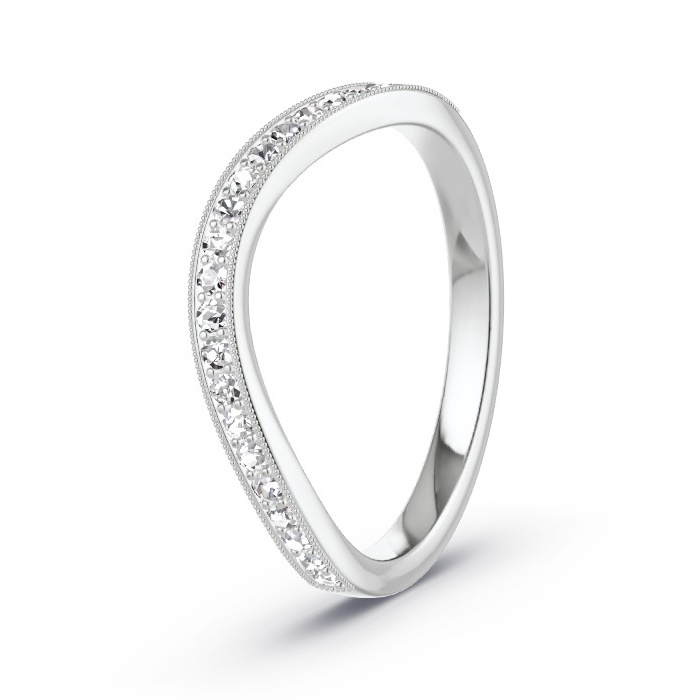 Memoirering Zilver - 0.23 ct Diamanten - Model N°4134 Memoirering Zilver - 0.23 ct Diamanten - Model N°4134