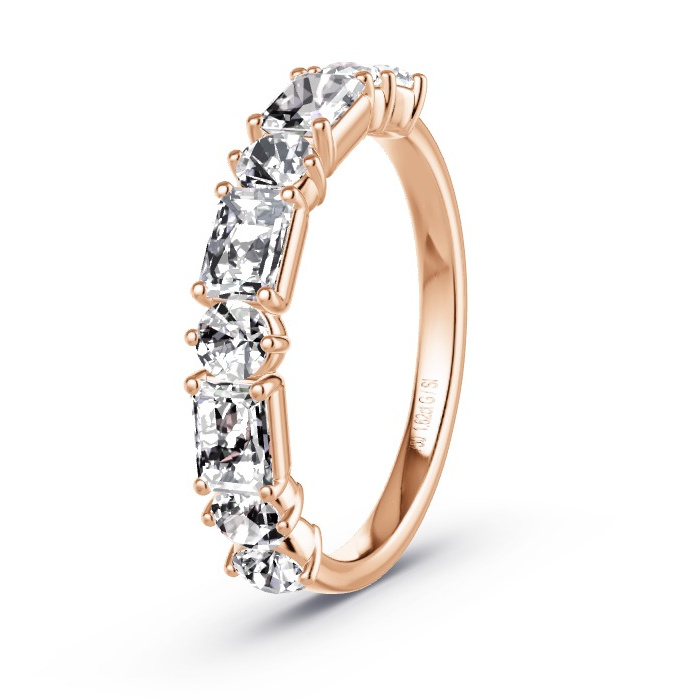 Memoirering Roodgoud - 1.62 ct Diamanten - Model N°4148 Memoirering Roodgoud - 1.62 ct Diamanten - Model N°4148