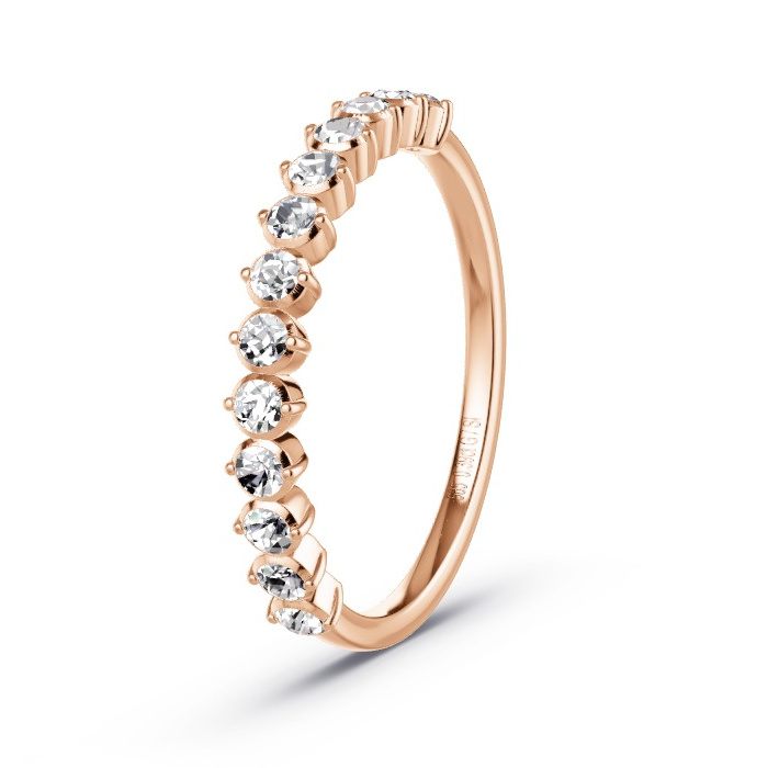 Memoirering Roodgoud - 0.39 ct Diamanten - Model N°4149 Memoirering Roodgoud - 0.39 ct Diamanten - Model N°4149