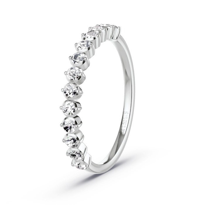 Memoirering Witgoud - 0.39 ct Diamanten - Model N°4149 Memoirering Witgoud - 0.39 ct Diamanten - Model N°4149